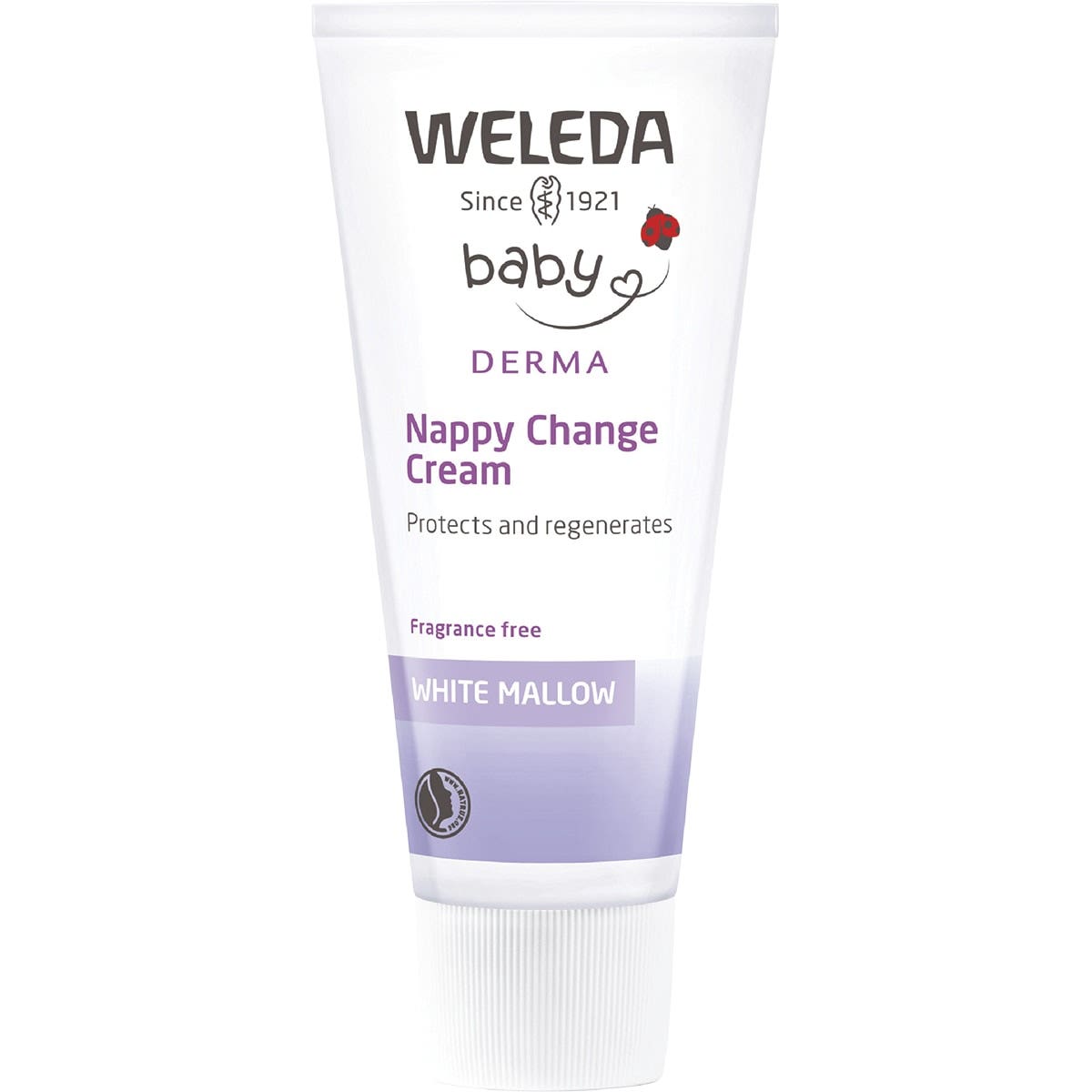 WELEDA Baby Derma Nappy Change Cream White Mallow - Fragrance Free 50ml