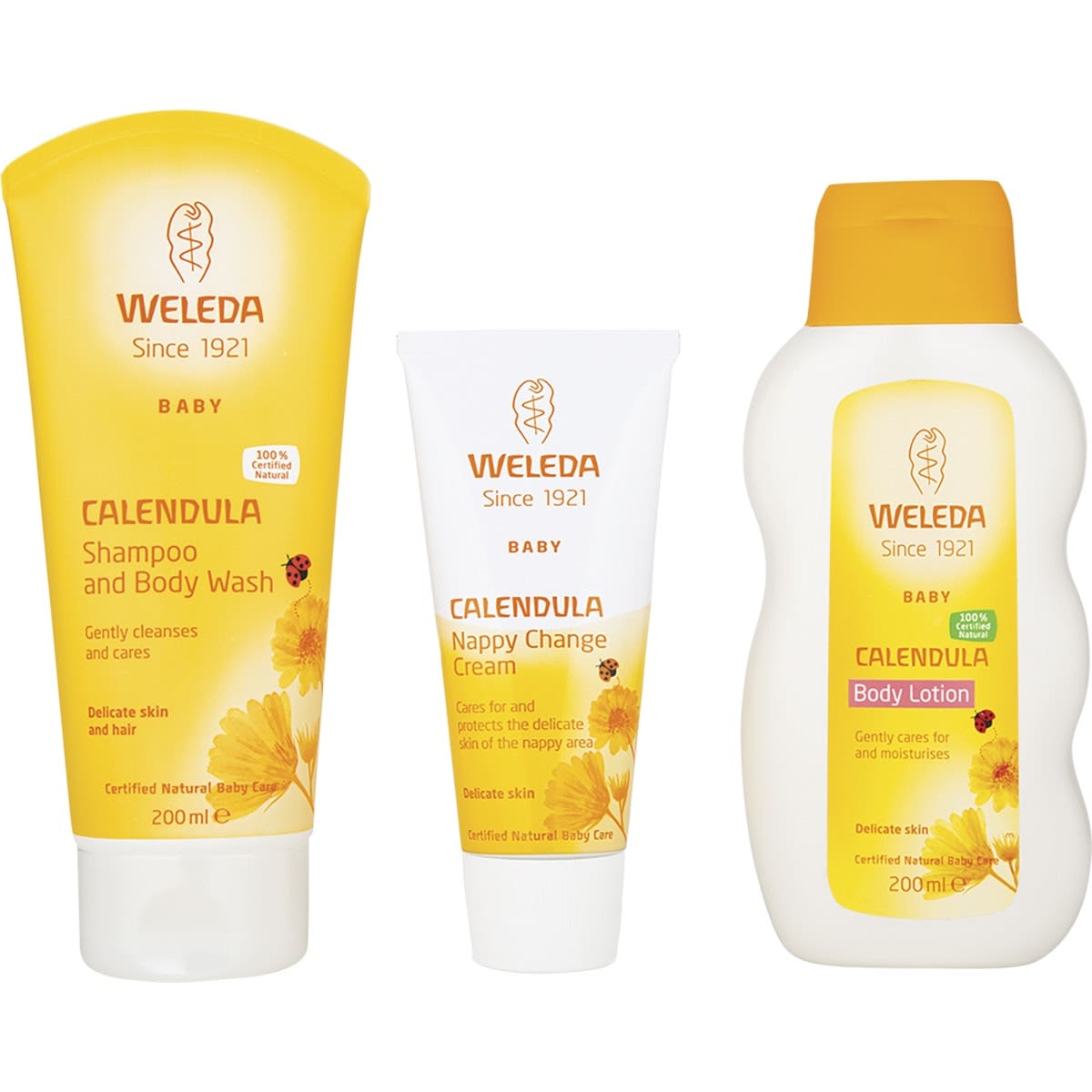 WELEDA Calendula Baby Care Gift Pack 3