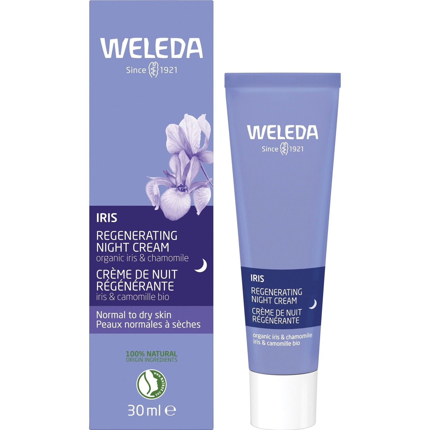 Weleda Organic Regenerating Night Cream (Iris) 30ml