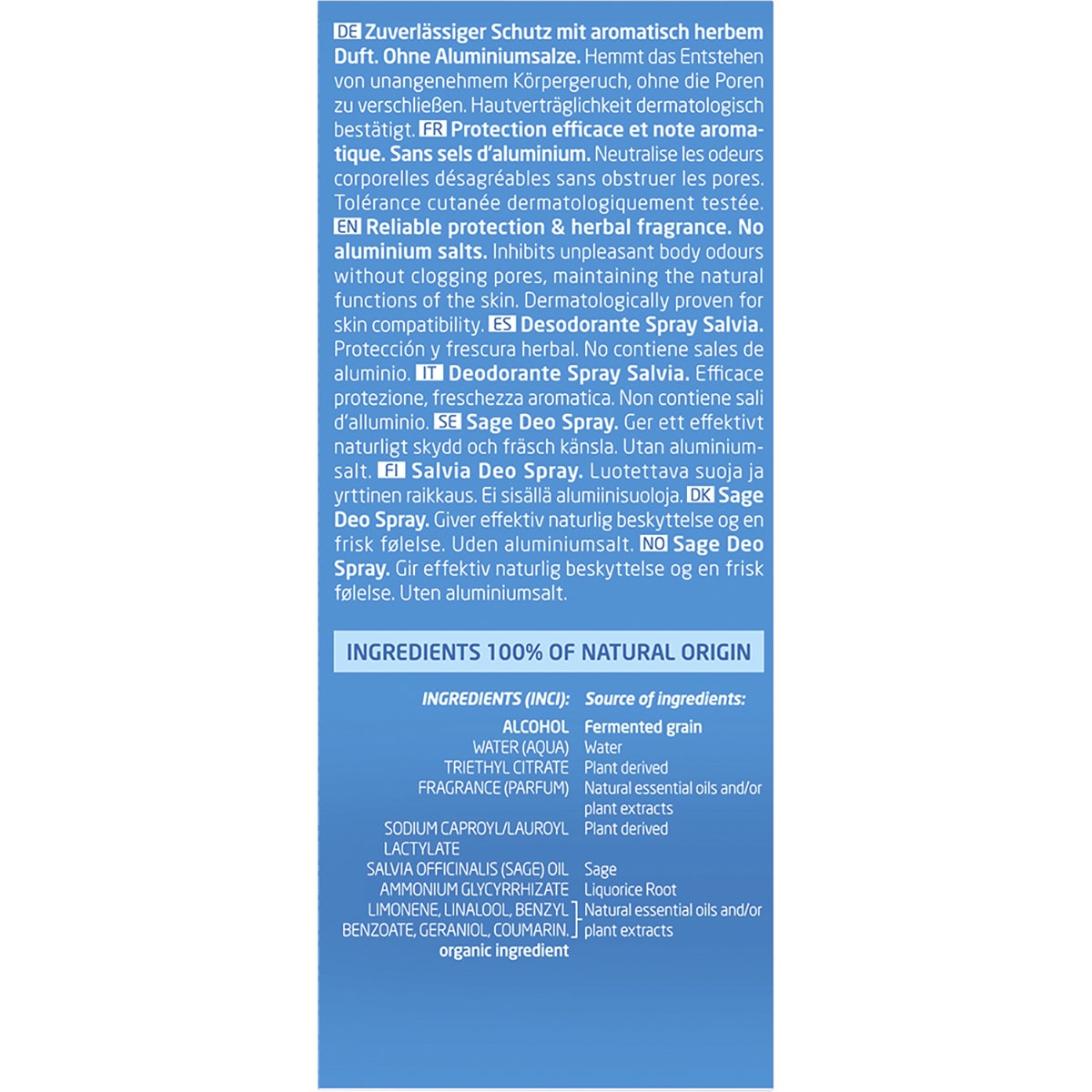 WELEDA Deodorant Sage 100ml