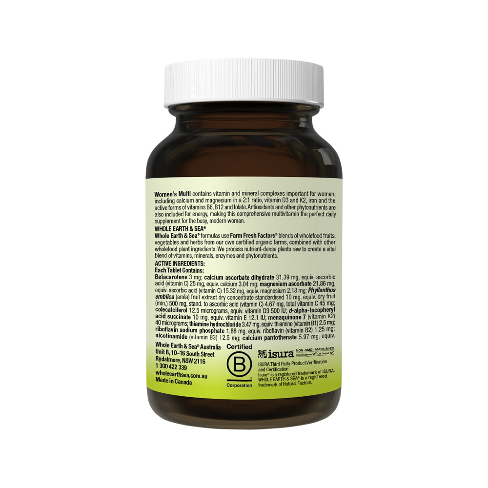 Whole Earth & Sea Womens Multi 60t