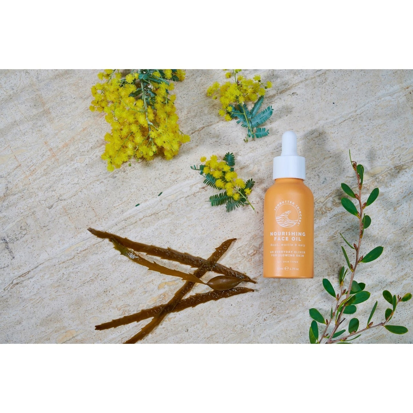 SunButter Skincare Nourishing Face Oil (Boab, Wattle & Kelp) 50ml