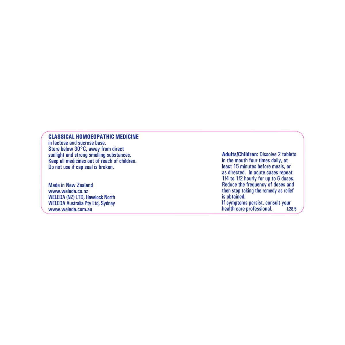 Weleda (Homoeopathic Medicine) Arnica montana (30c) 100t