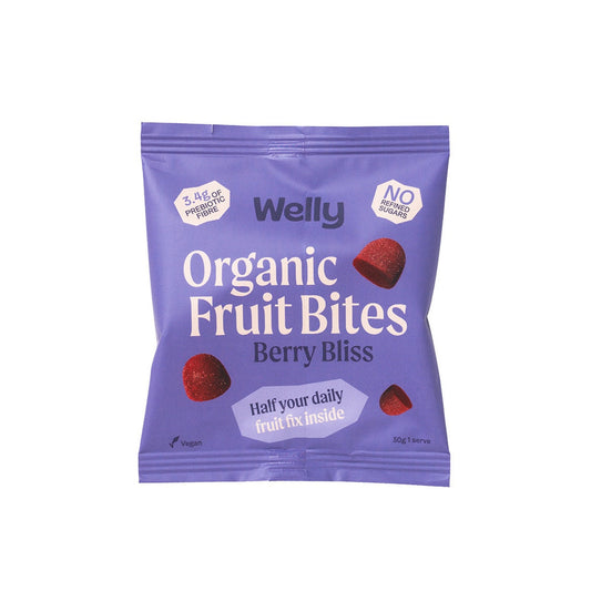 Welly Organic Fruit Bites Berry Bliss 30g(Pack of 14)