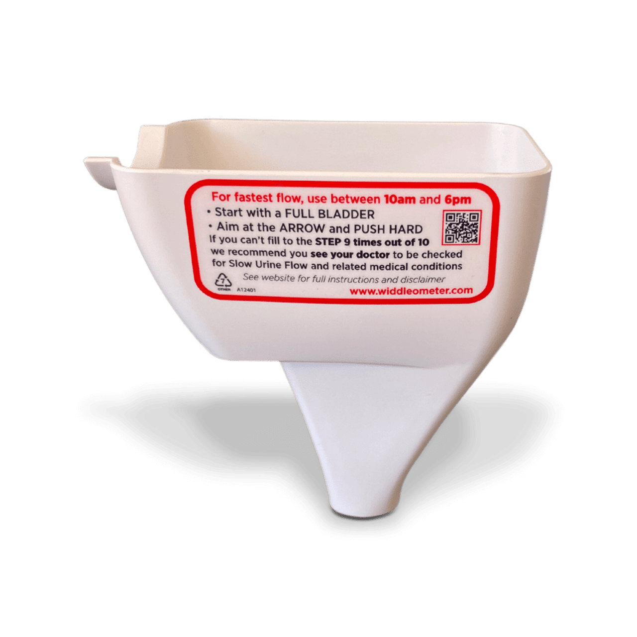 Widdleometer Urine Flow Test for Men