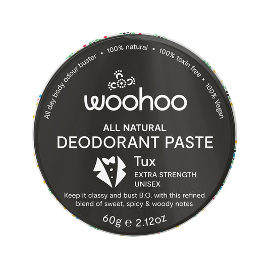 Woohoo Deodorant Paste Tux (Extra Strength) Tin 60g