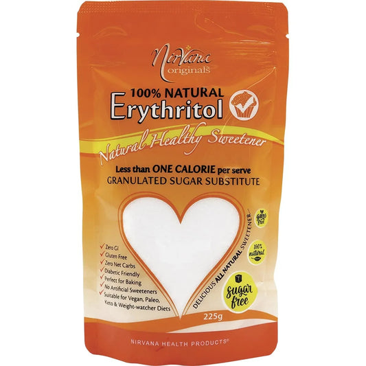 NIRVANA ORIGINALS Erythritol 100% Natural 225g