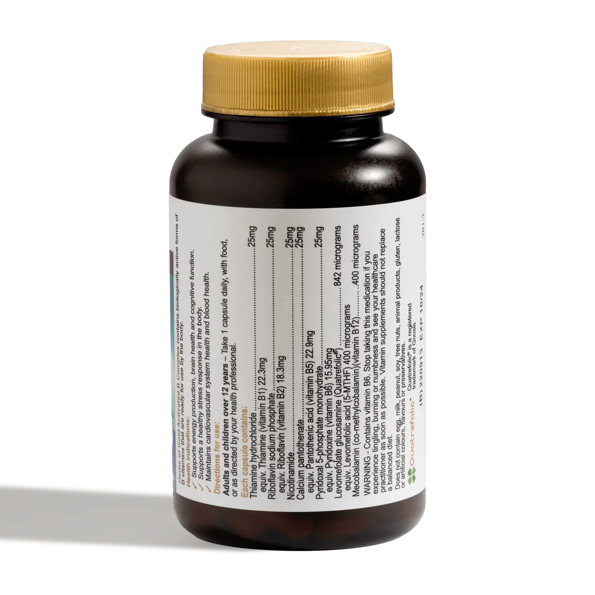 Herbs of Gold Vit B Activated Stress 30t