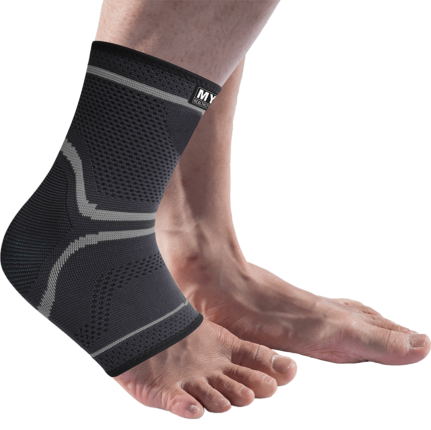 MY Premium Elasticated Ankle Support Large
