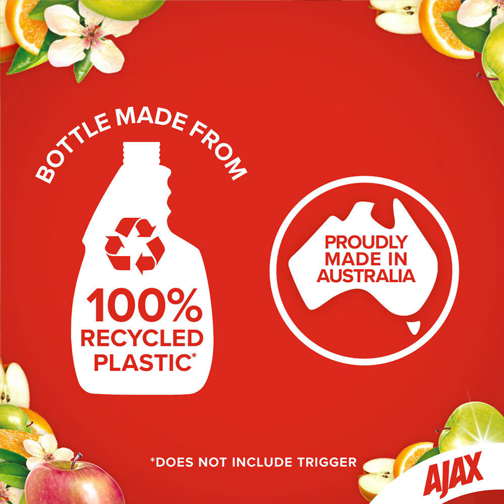 Ajax Spray n' Wipe Multi-Purpose Antibacterial Disinfectant Cleaner Trigger Surface Spray Apple & Citrus