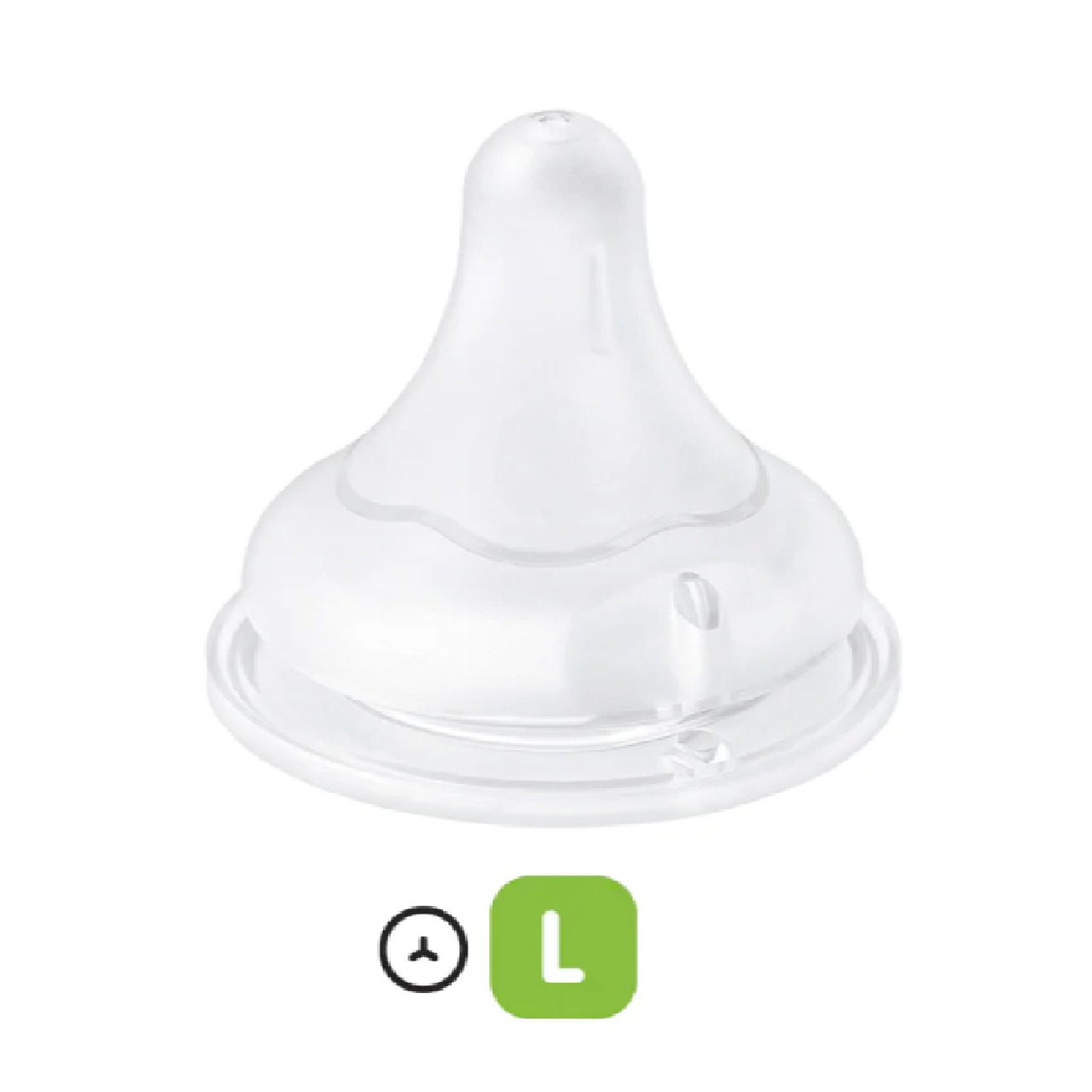 Pigeon SOFTOUCH 3 NIPPLE BLISTER L 2PK