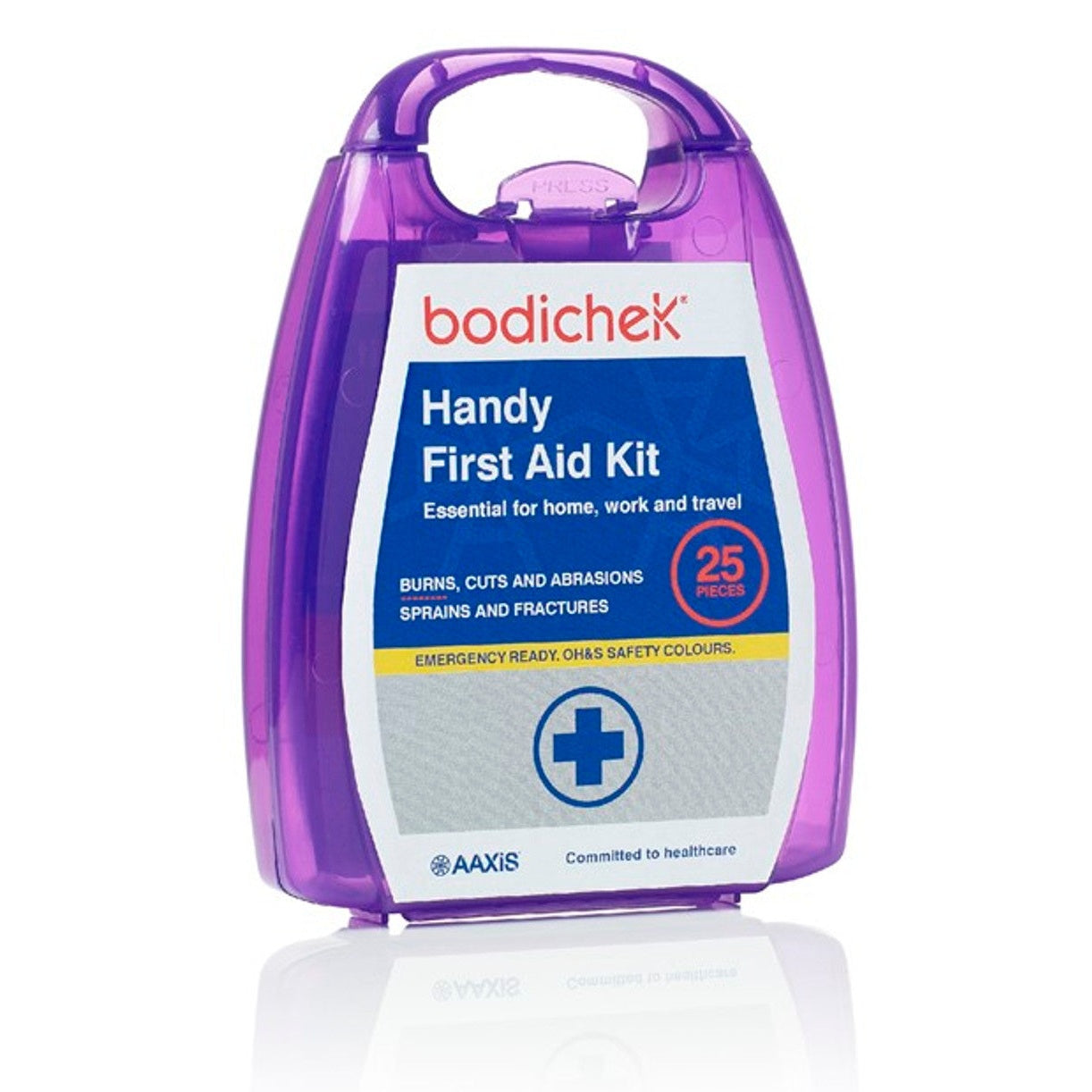 Bodichek First Aid Kit 25 Pieces Assorted Colours