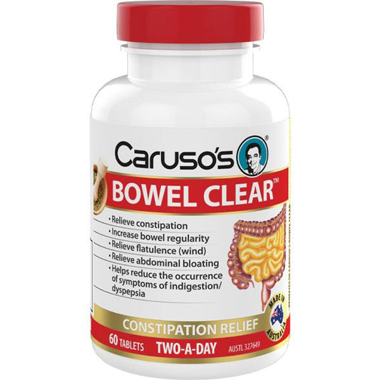 Caruso's Bowel Clear 30 Tablets