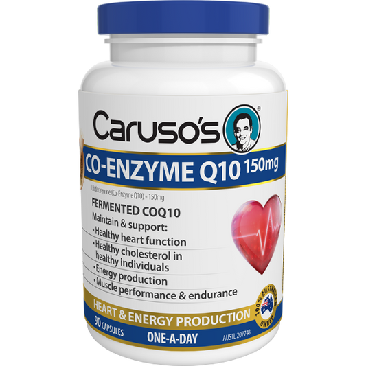 Caruso's Natural Health Co-enzyme Q10 150mg 90 Capsules