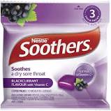 Soothers Blackcurrant 3x10 Lozenge Multipack