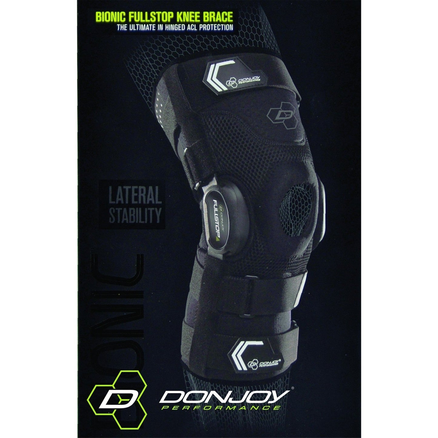 DONJOY PERFORMANCE BIONIC FULL STOP HINGED KNEE