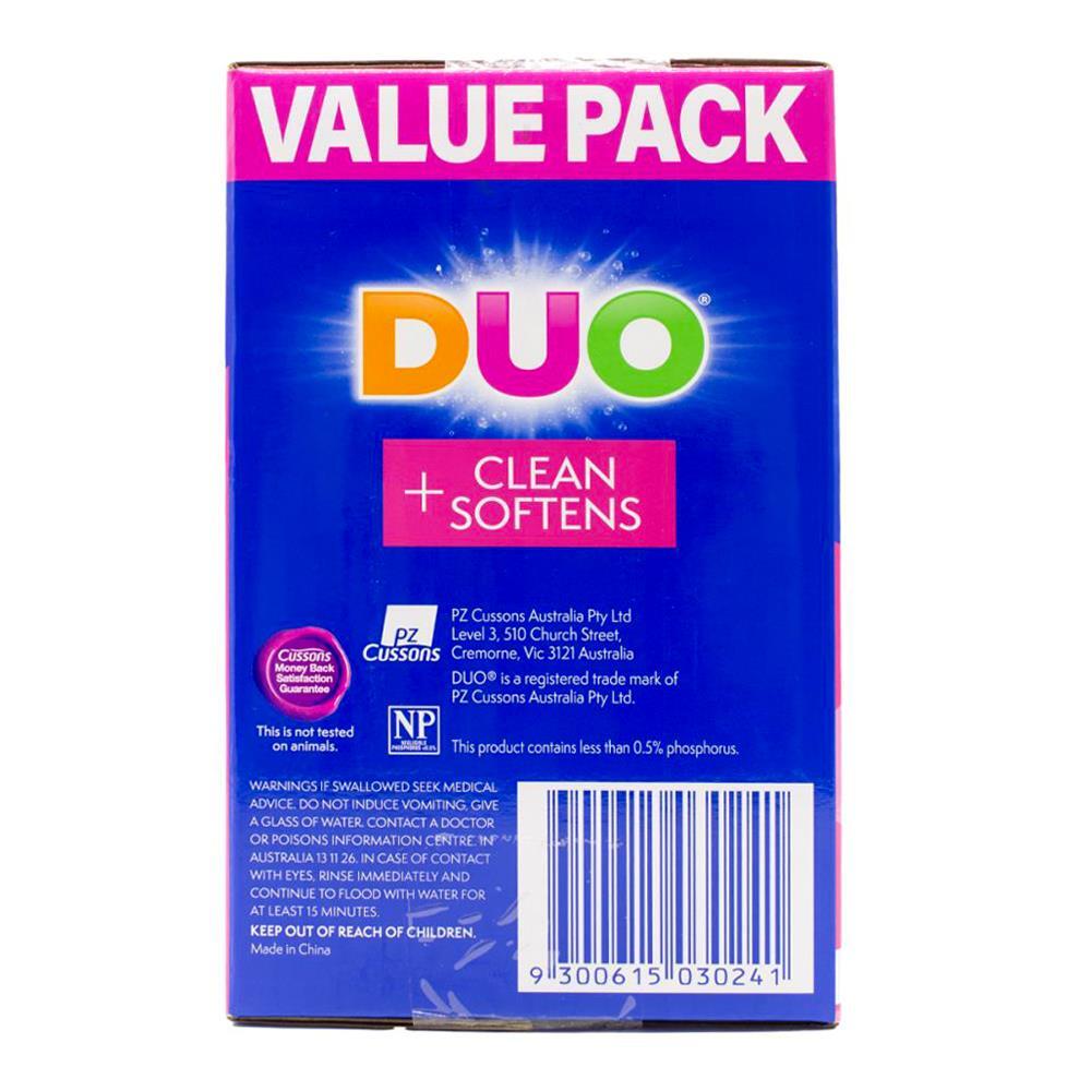 Duo Laundry Powder Wild Lily & Jasmine Cleans Soften Freshens Top Loader 5kg