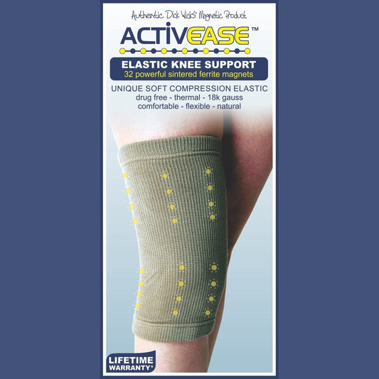 DICK WICKS LOW COMPRESSION MAGNETIC KNEE SUPPORT  DW04KSLT