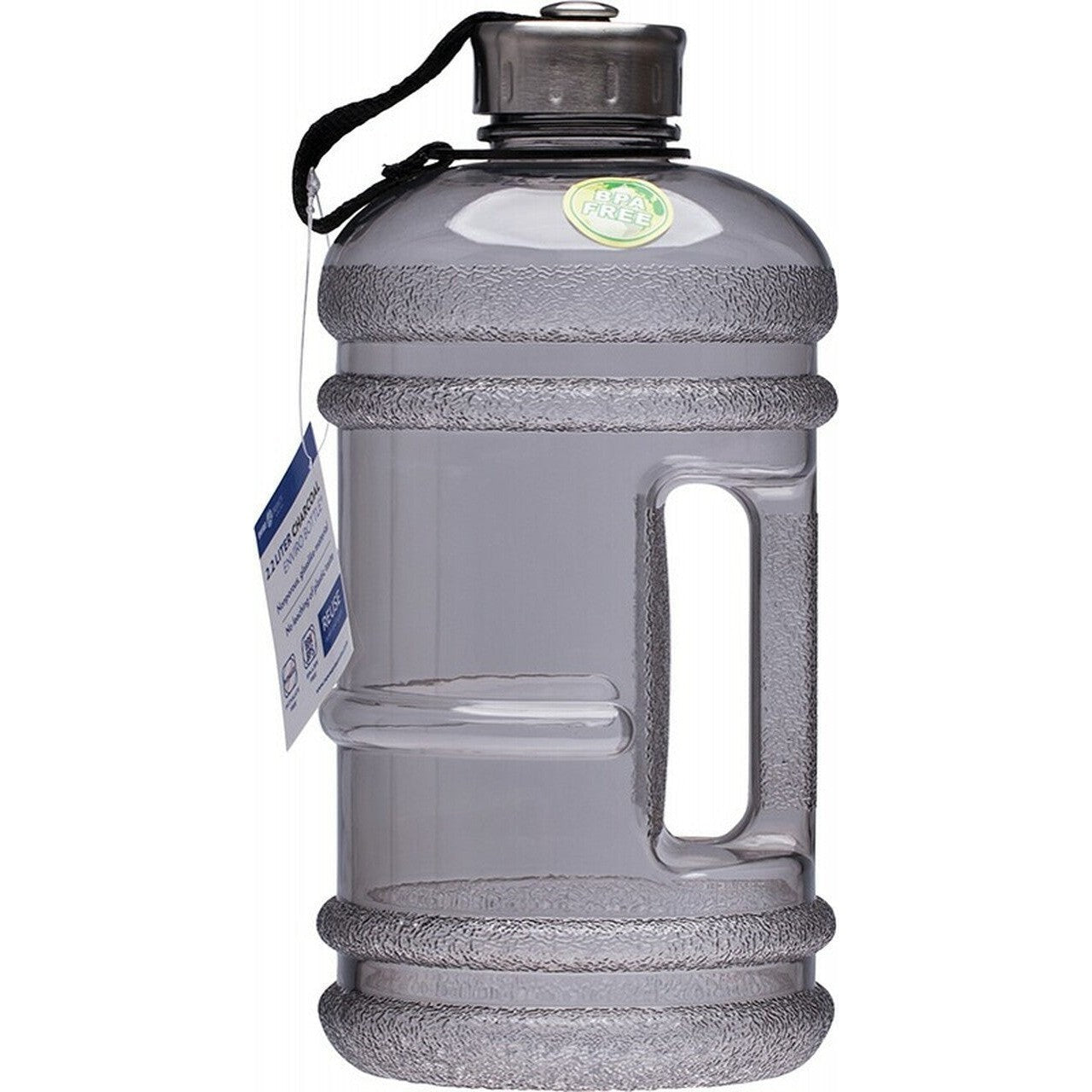 ENVIRO PRODUCTS Drink Bottle Eastar BPA Free - Charcoal 2.2L