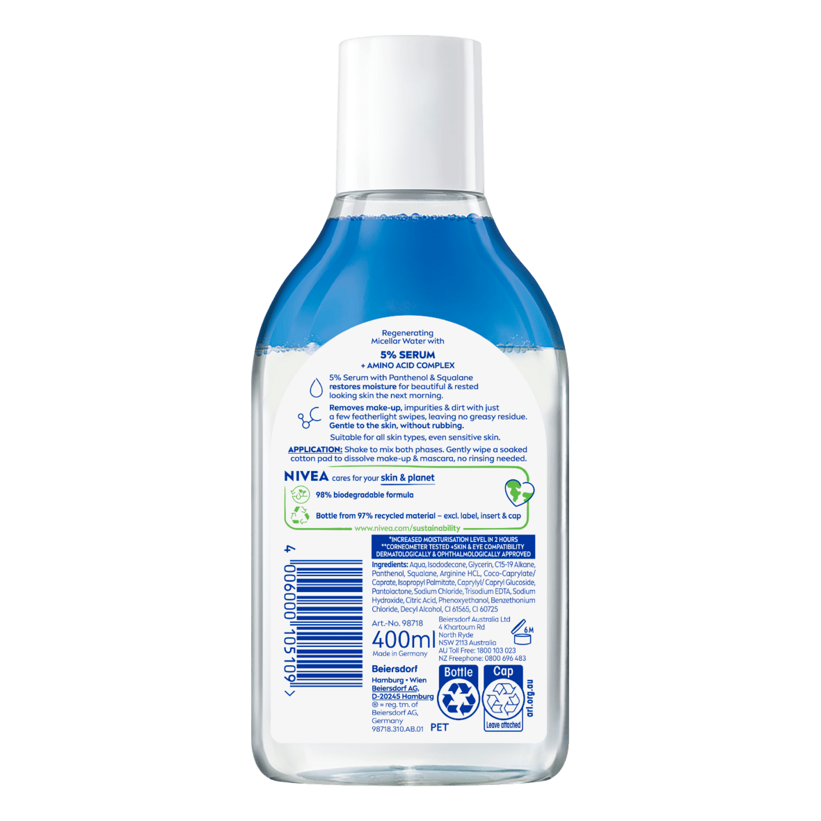 Nivea Micellar Water Regenerating 400ml
