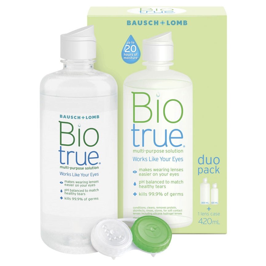 Bausch & Lomb Biotrue Multi Purpose Solution 300ml + 120ml Duo Pack