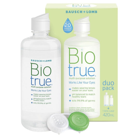 Bausch & Lomb Biotrue Multi Purpose Solution 300ml + 120ml Duo Pack