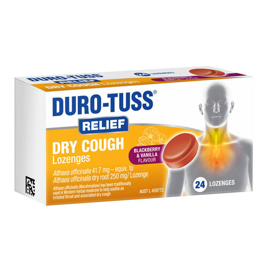 Duro-tuss Relief Dry Cough 24 Lozenges