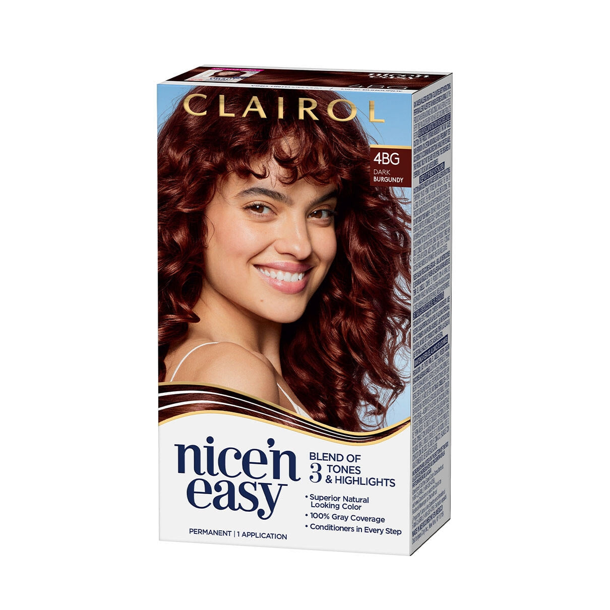 Clairol Nice n Easy 4BG Burgundy