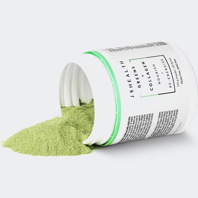JSHEALTH Greens + Collagen 195g
