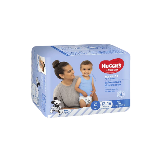 HUGGIES WALKER BOY 16PK