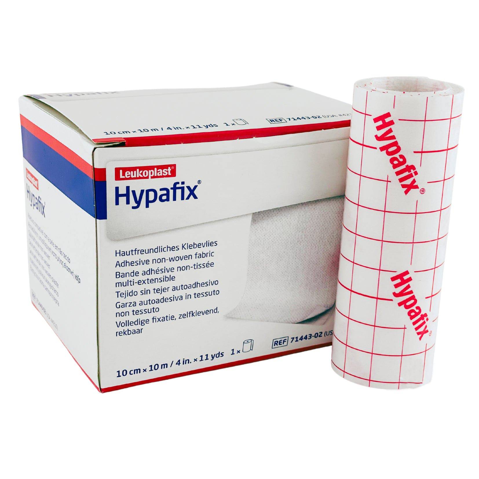 Hypafix Wide Area Fixation 10cmx10m 1 Each