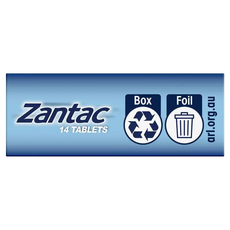 Zantac 12 Hour 150mg 14 Tablets