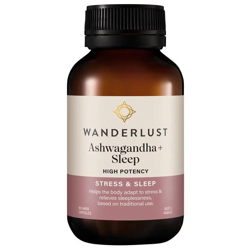 Wanderlust Ashwagandha+Sleep 60 Capsules