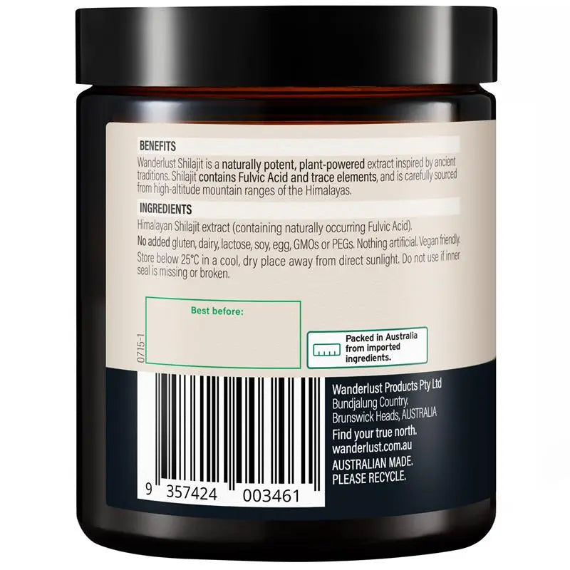 Wanderlust Shilajit 50g