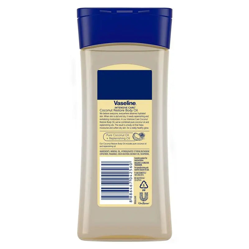 Vaseline Coconut Restore Body Oil 200ml