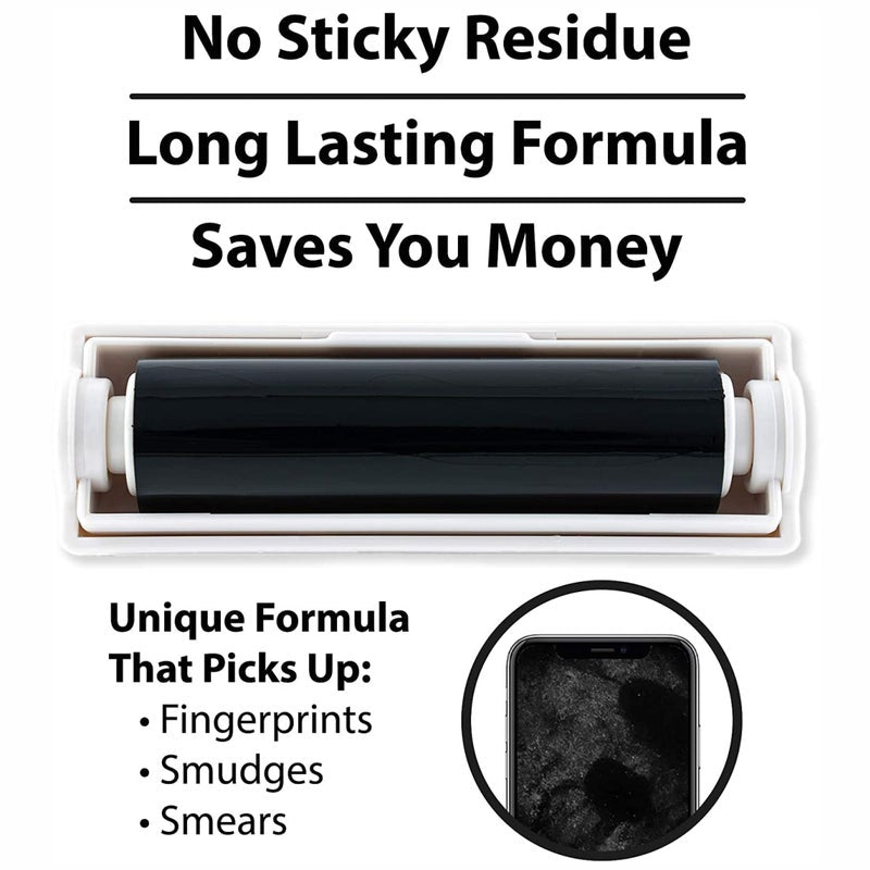 IROLLER - THE REUSABLE, LIQUID FREE, TOUCH-SCREEN CLEANER FOR PHONES, TABLETS AND ALL OTHER TOUCHSCREEN DEVICES