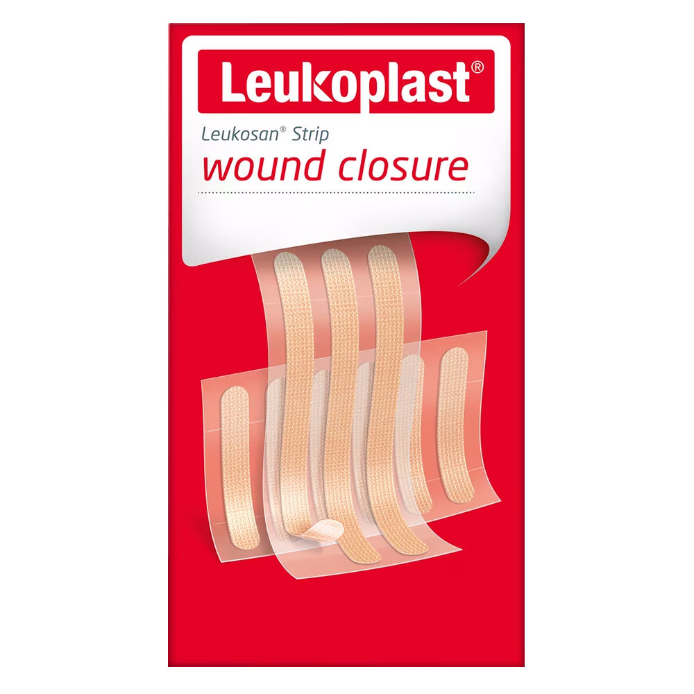Leuko Leukosan Strips Closure Strips/adhesive 0.60cm X 7.50cm 50 Pack