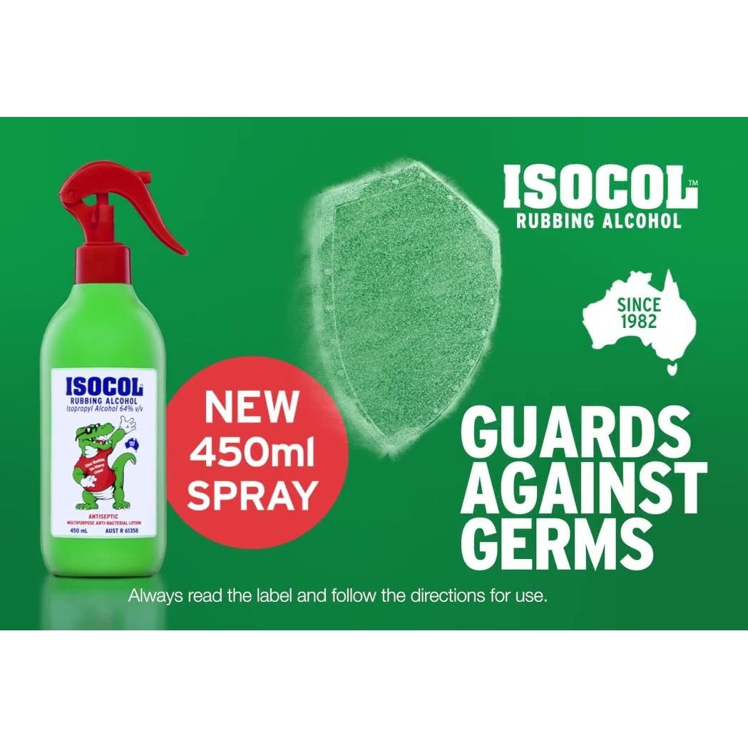 Isocol Multipurpose Alcohol Spray 450ml