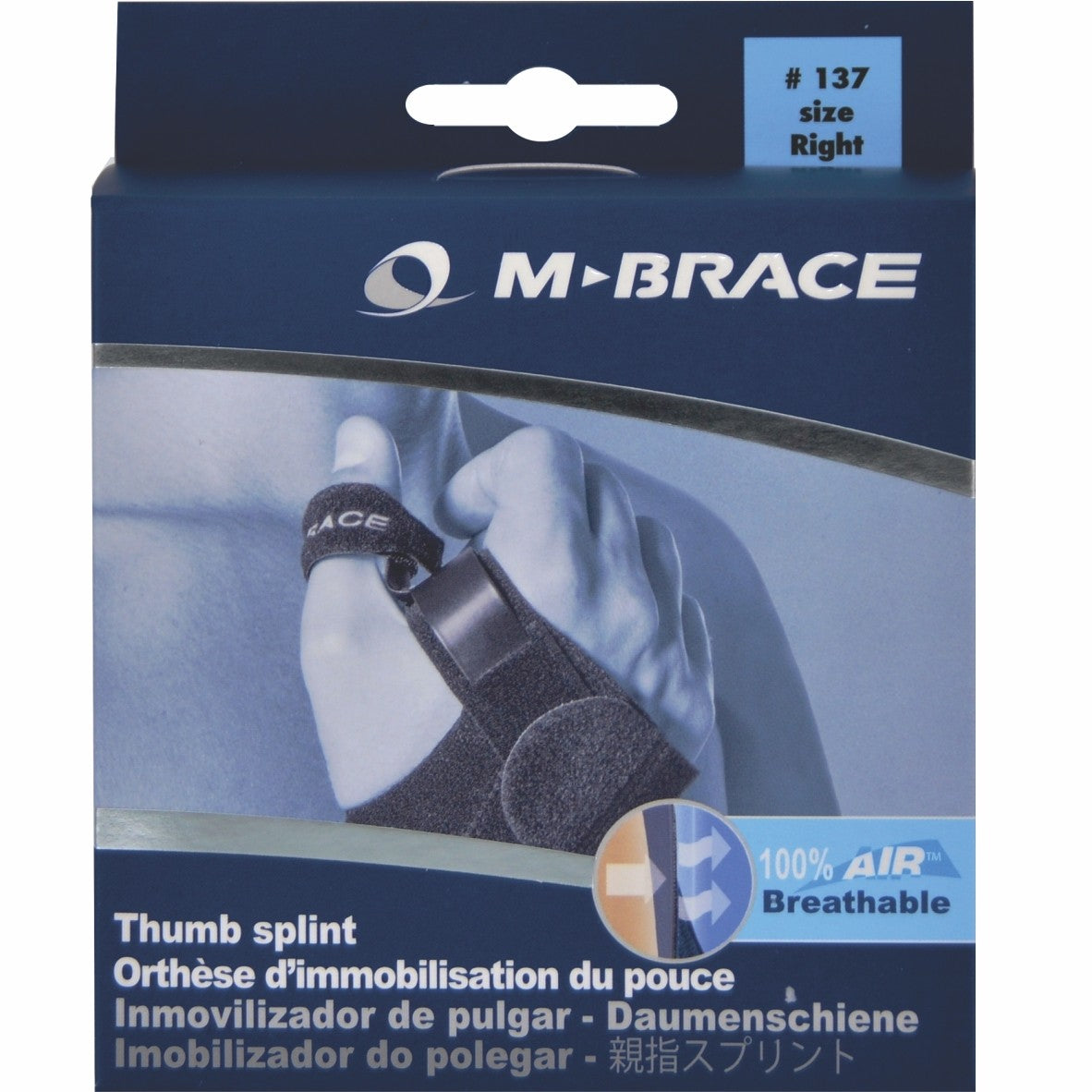 M-BRACE AIR THUMB SPLINT RIZOFIX ACCESSORY