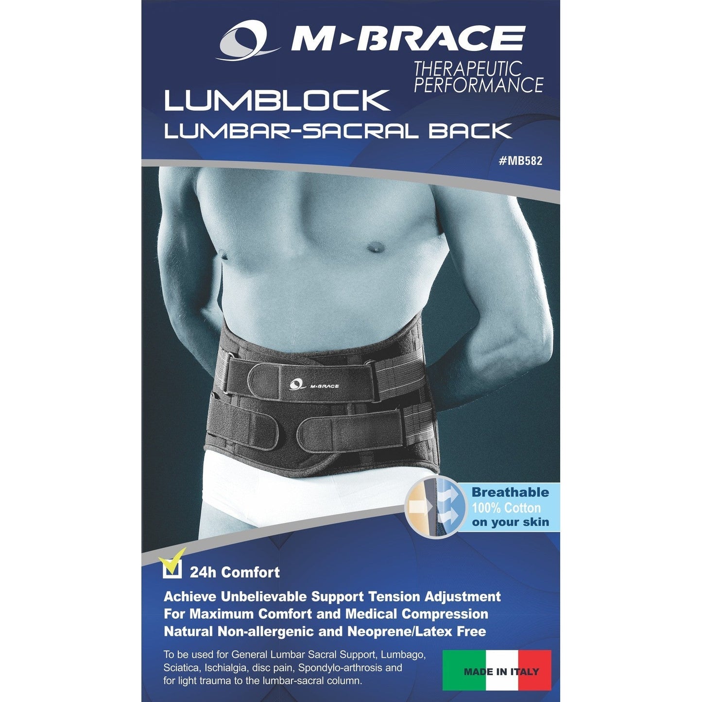 M-BRACE LUMBLOCK LUMBAR SACRAL BACK