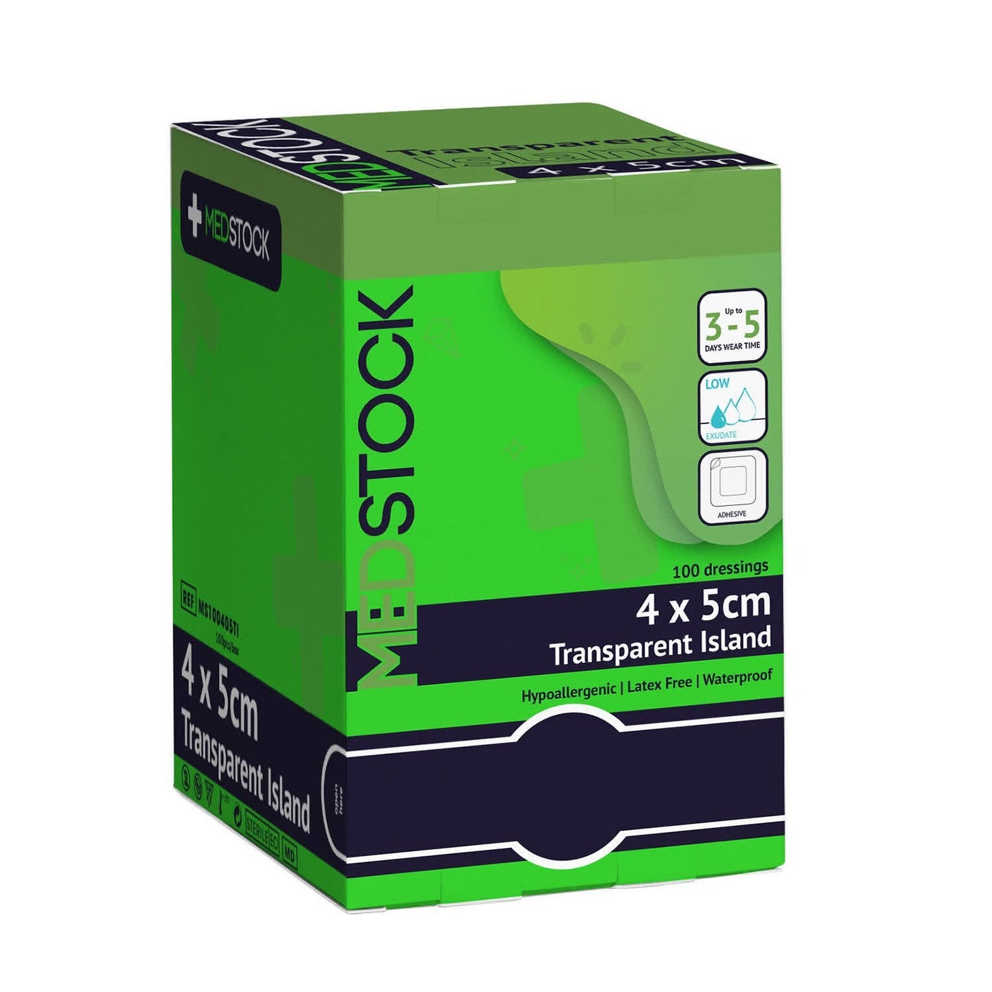 Medstock Tp Island Dressing 4 cmx5 cm 100PK