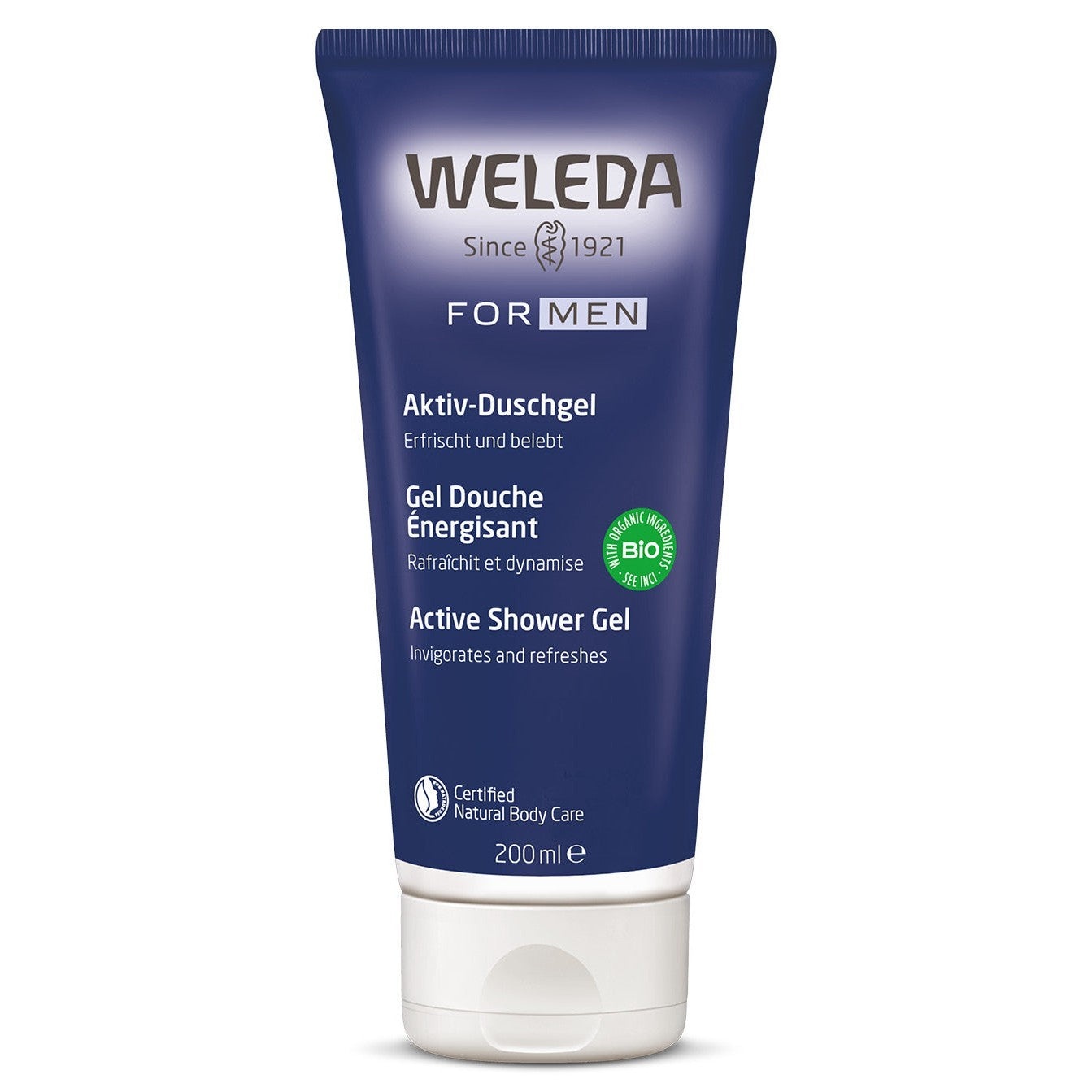 WELEDA Active Fresh Invigorating Shower Gel Men 200ml