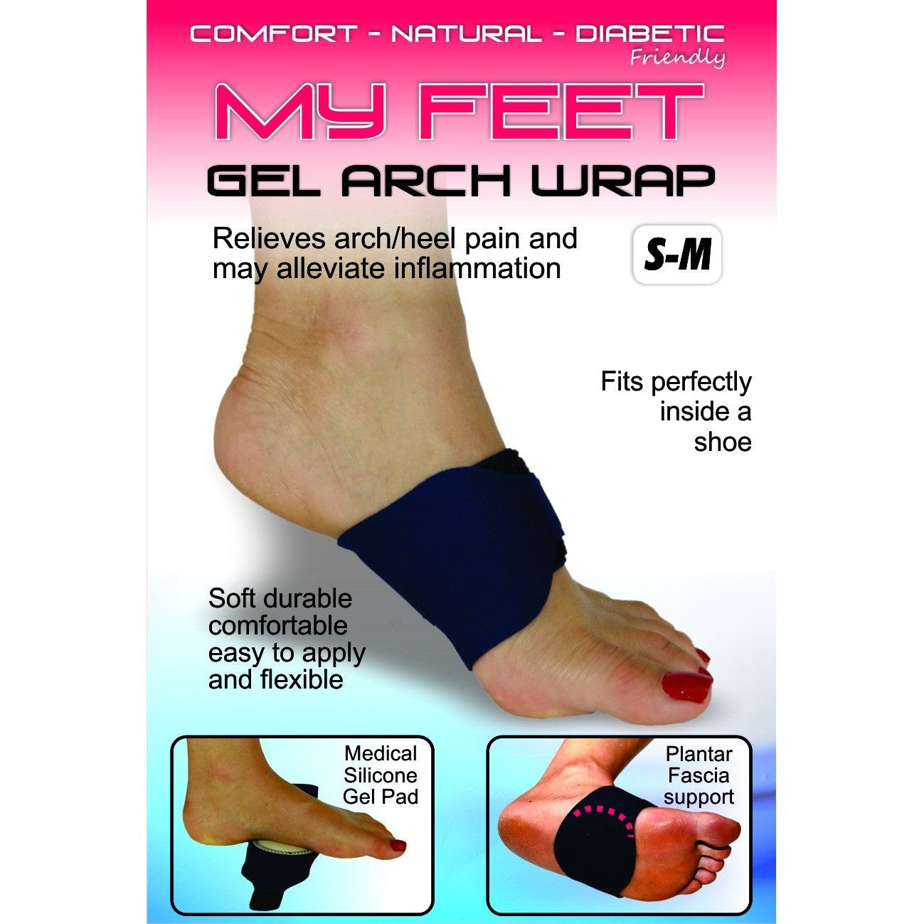MY FEET GEL ARCH WRAP