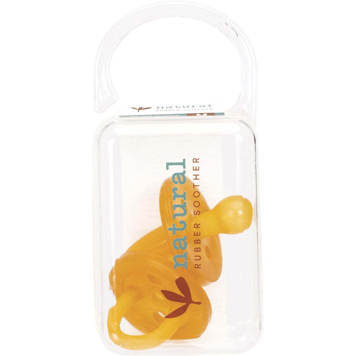 NATURAL RUBBER SOOTHERS Soother Medium Rounded (3-6 Mths) 1
