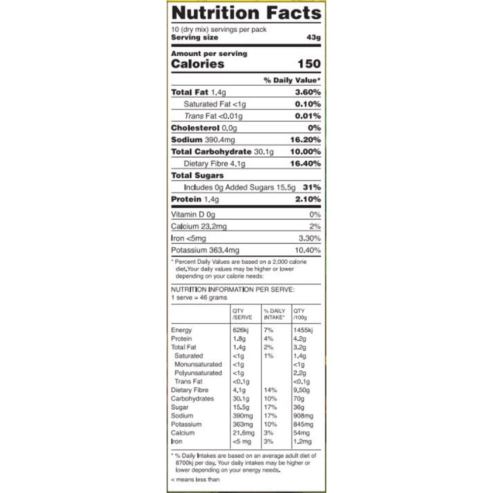 NATURAL EVOLUTION Banana Bread Mix 435g