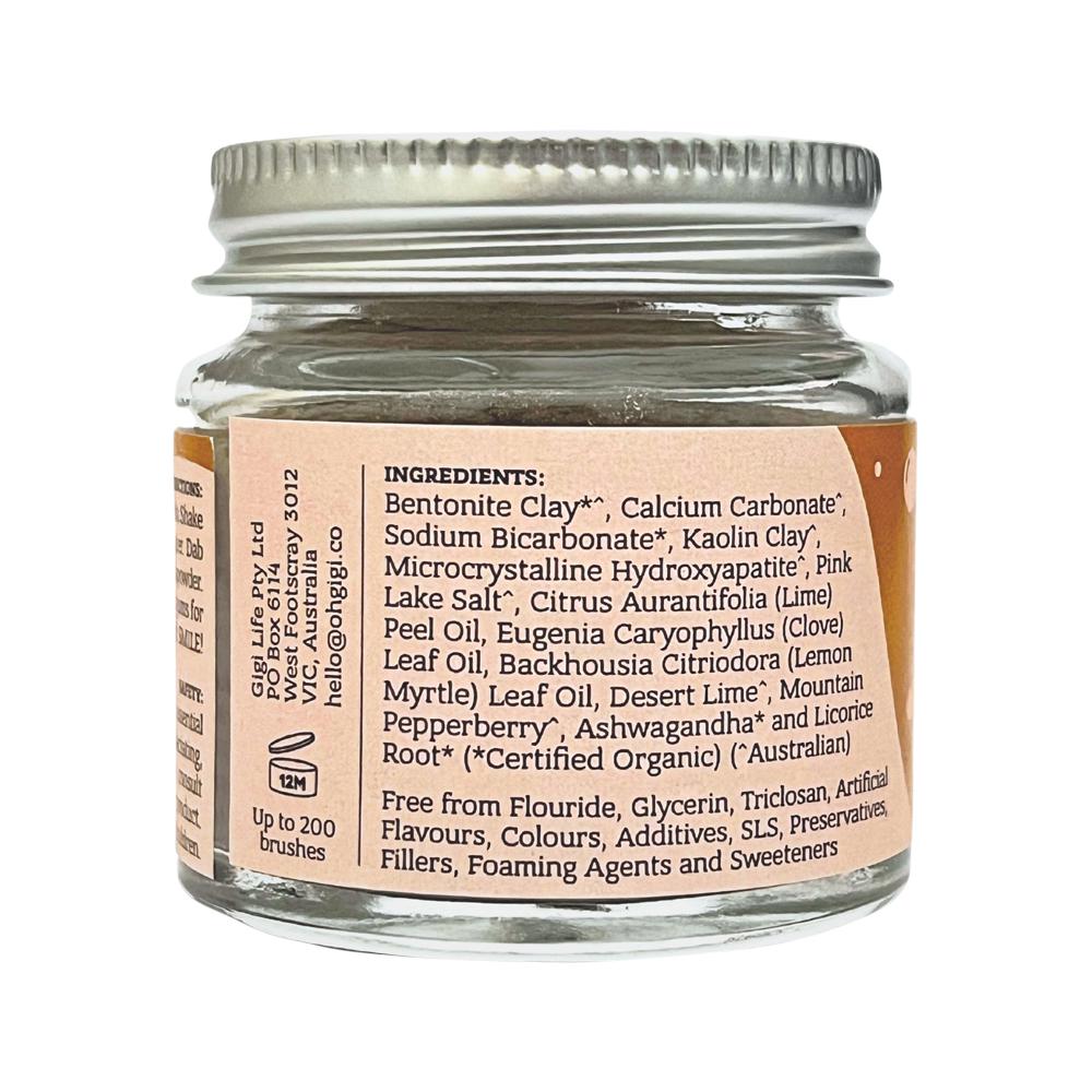 Ohgigi Tooth Powder + Hydroxyapatite Native Brush 40g