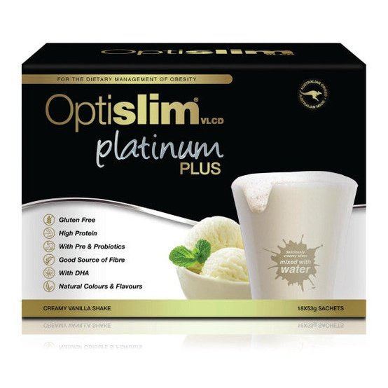 Optislim VLCD Platinum PLUS Vanilla 18x53g