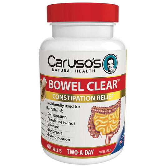 Caruso's Bowel Clear 60 Tablets