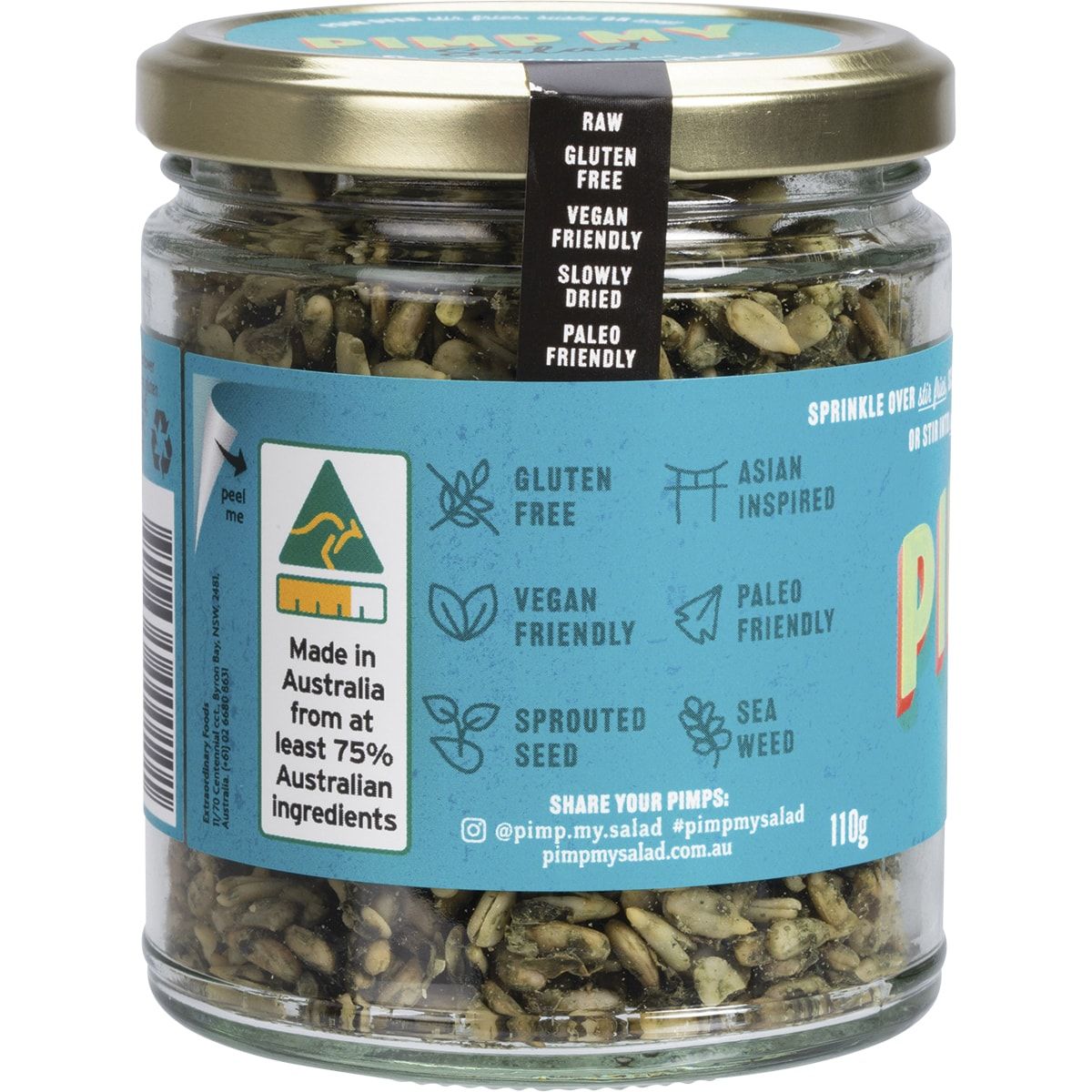 EXTRAORDINARY FOODS Pimp My Salad Sea Superfoods Sprinkles 110g
