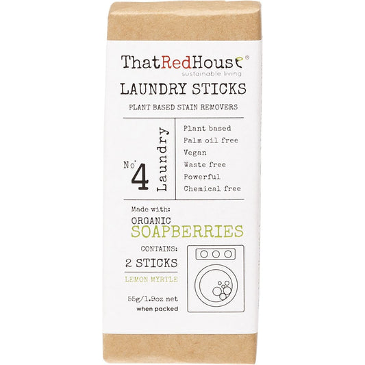 THAT RED HOUSE Laundry Sticks Plant Based Stain Removers 55g
